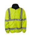 Bluza z polaru odblaskowa VIZWELL VWFC13 - zółta