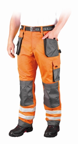 Spodnie do pasa LH-FMNX-T - pomarańczowe